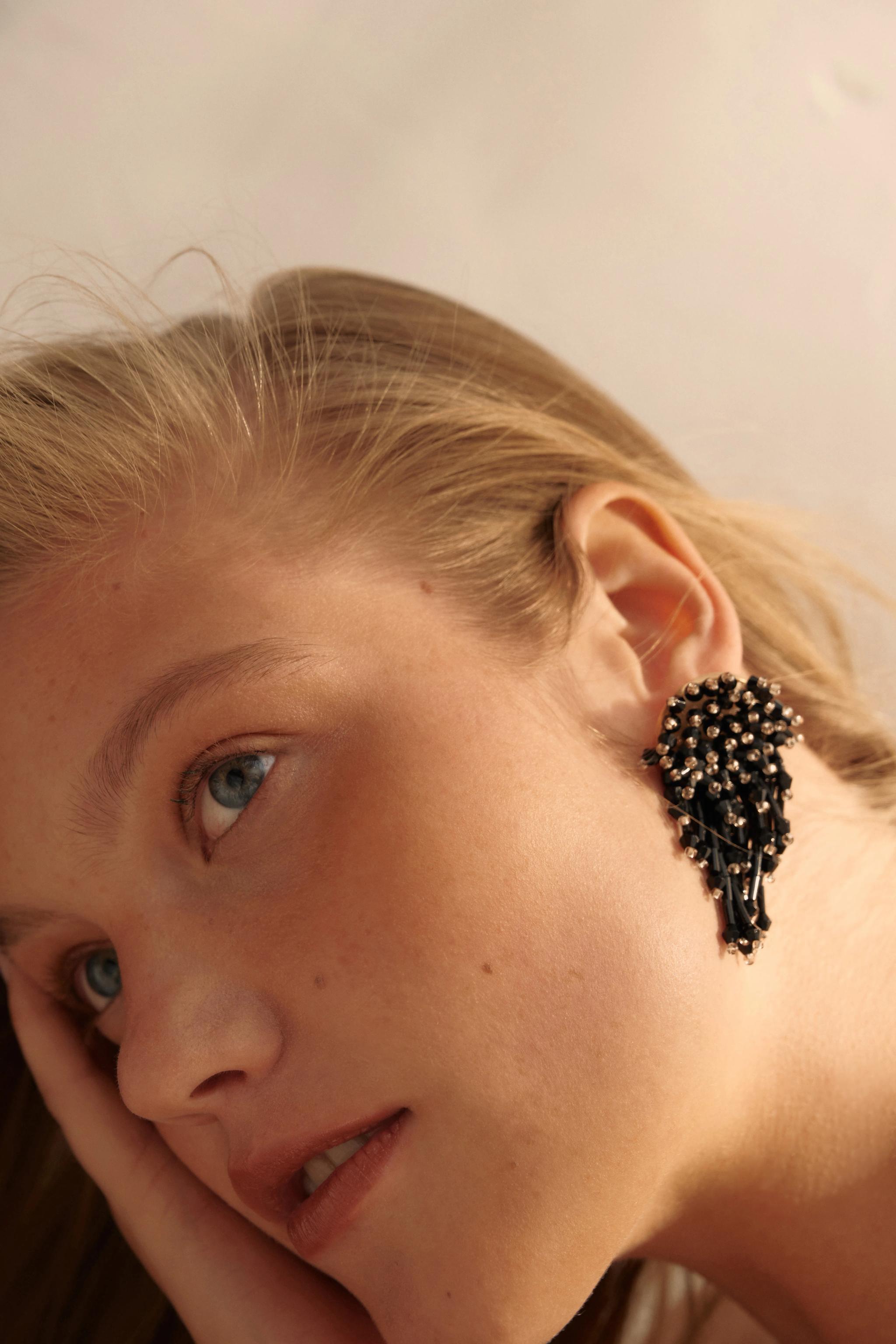 Серьги из бисера